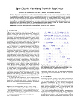 Sparkclouds: Visualizing Trends in Tag Clouds