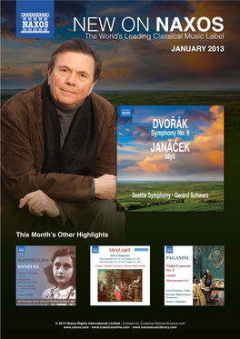 New on Naxos | January 2013