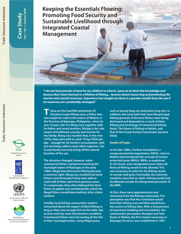 Keeping the Essentials Flowing: Promoting Food Security and Sustainable Livelihood Through Integrated Coastal Management Vol