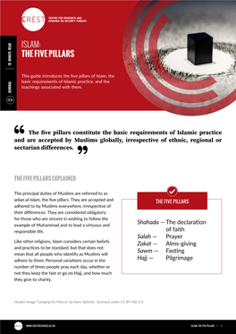 Islam: the Five Pillars 15 Minute Read