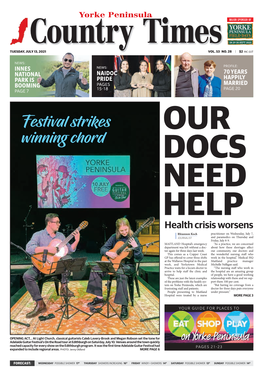 Festival Strikes Winning Chord