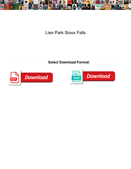 Lien Park Sioux Falls