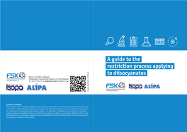 A Guide to the Restriction Process Applying to Diisocyanates Brüssel