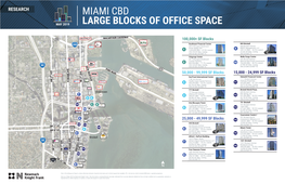 Miami Cbd Large Blocks of Office Space