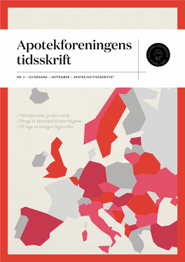 Apotekforeningens Tidsskrift Side 1 Apotek