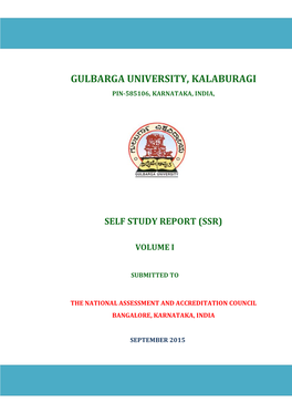 Gulbarga University, Kalaburagi Pin-585106, Karnataka, India