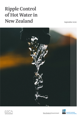 Ripple Control of Hot Water in New Zealand - September 2020 23 24