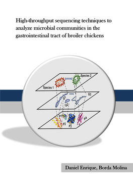 High-Throughput Sequencing Techniques to Analyze Microbial Communities in the Gastrointestinal Tract of Broiler Chickens