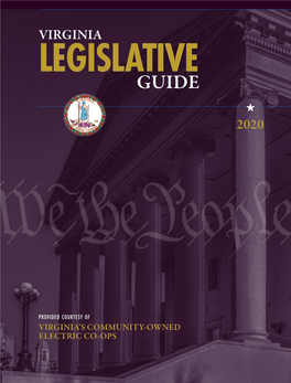 Virginia Legislative Guide 2020 Legislative Guide Rev1-8.Qxp 001 Legisguide CL 1/8/20 2:45 PM Page 3