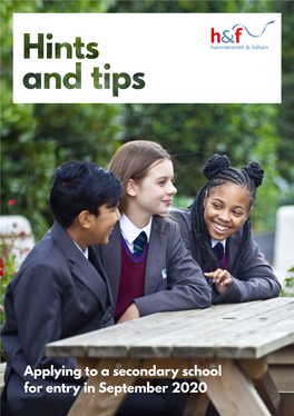 Secondary Schools in Hammersmith & Fulham