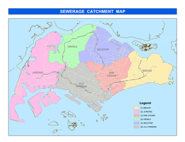 Sewerage Catchment Map