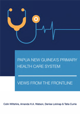 Papua New Guinea's Primary Health Care System