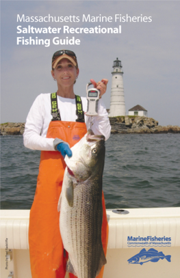 Massachusetts Marine Fisheries Saltwater Recreational Fishing Guide