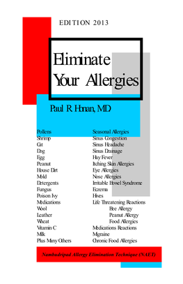 Eliminate Your Allergies