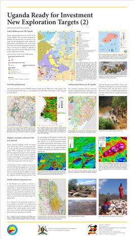 West Nile Gold Potential Gold Potential Busia Area, SE Uganda Magnetic