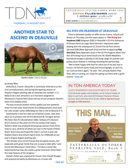 Another Star to Ascend in Deauville Cont