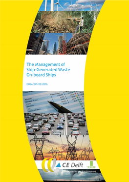 The Management of Ship-Generated Waste On-Board Ships