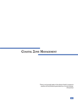 Coastal Zone Management