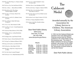 The Caldecott Medal