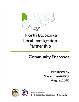 North Etobicoke Local Immigration Partnership Community Snapshot