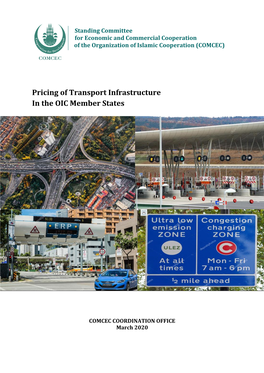 Pricing of Transport Infrastructure in the OIC Member States