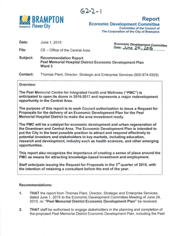 Economic Development Committee Item G2-2 for June 24, 2015