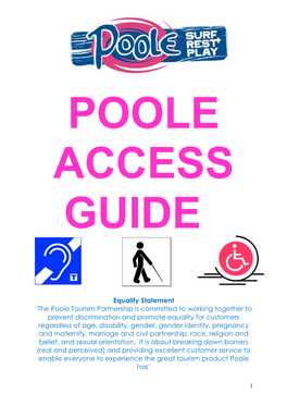 Poole Access Guide