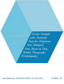 Cirrate Octopods with Associated Deep-Sea Organisms: New Biological Data Based on Deep Benthic Photographs (Cephalopoda)