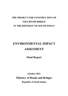 Environmental Impact Assesment