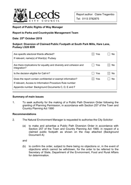 Report to the Decision Maker.Pdf