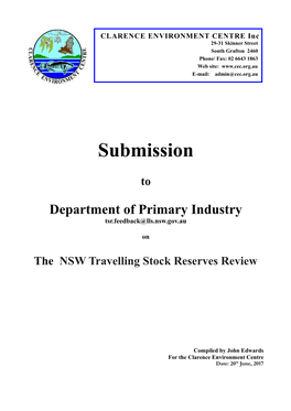 Travelling Stock Route Review