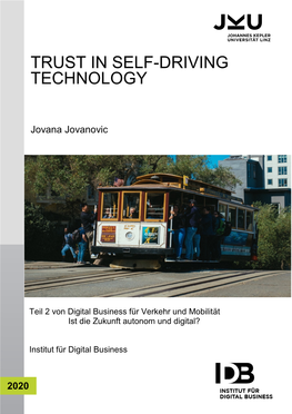 Trust in Self-Driving Technology