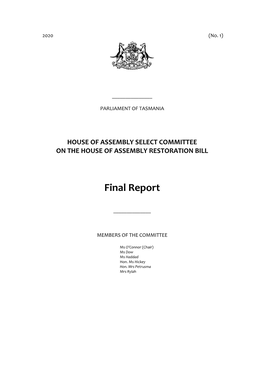 Final Report