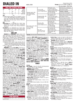 RACE and (STAKES) RECORD Seattle Slew, 1974 Bold Reasoning, by Boldnesian Age Starts 1St 2Nd 3Rd Earned 17S, SW, $1,208,726 A.P