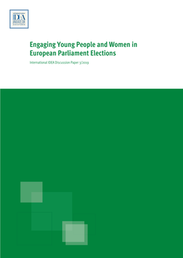 Engaging Young People and Women in European Parliament Elections