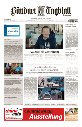 Bündner Tagblatt Und Südostschweiz