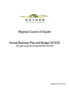 Regional Council of Goyder