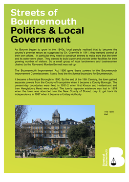 Politics and Local and Government