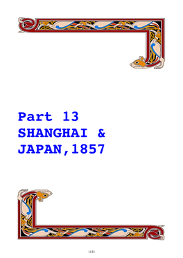 Part 13 SHANGHAI & JAPAN,1857