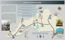 Stafford Civil War Park Map