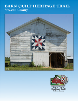 BARN QUILT HERITAGE TRAIL Mclean County