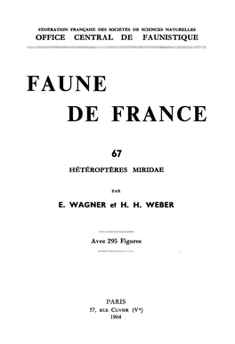 Faune De France