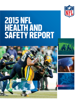 2015 Nfl Health and Safety Report Table of Contents