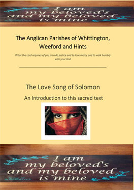 The Love Song of Solomon an Introduction to This Sacred Text