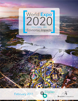 World Expo 2020 Silicon Valley - USA [Economic Impacts [