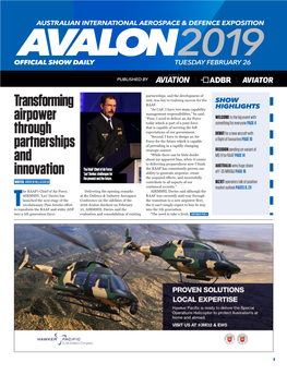 Avalon 2019 Show Daily Tuesday February 26