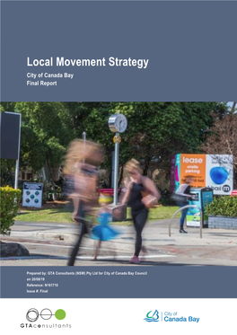 Local Movement Strategy City of Canada Bay Final Report