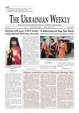 The Ukrainian Weekly 2011, No.15