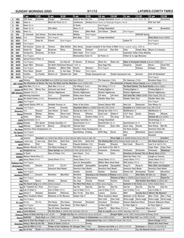 Sunday Morning Grid 3/11/12