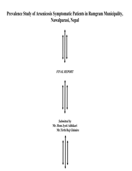 Prevalence Study of Arsenicosis Symptomatic Patients in Ramgram Municipality, Nawalparasi, Nepal